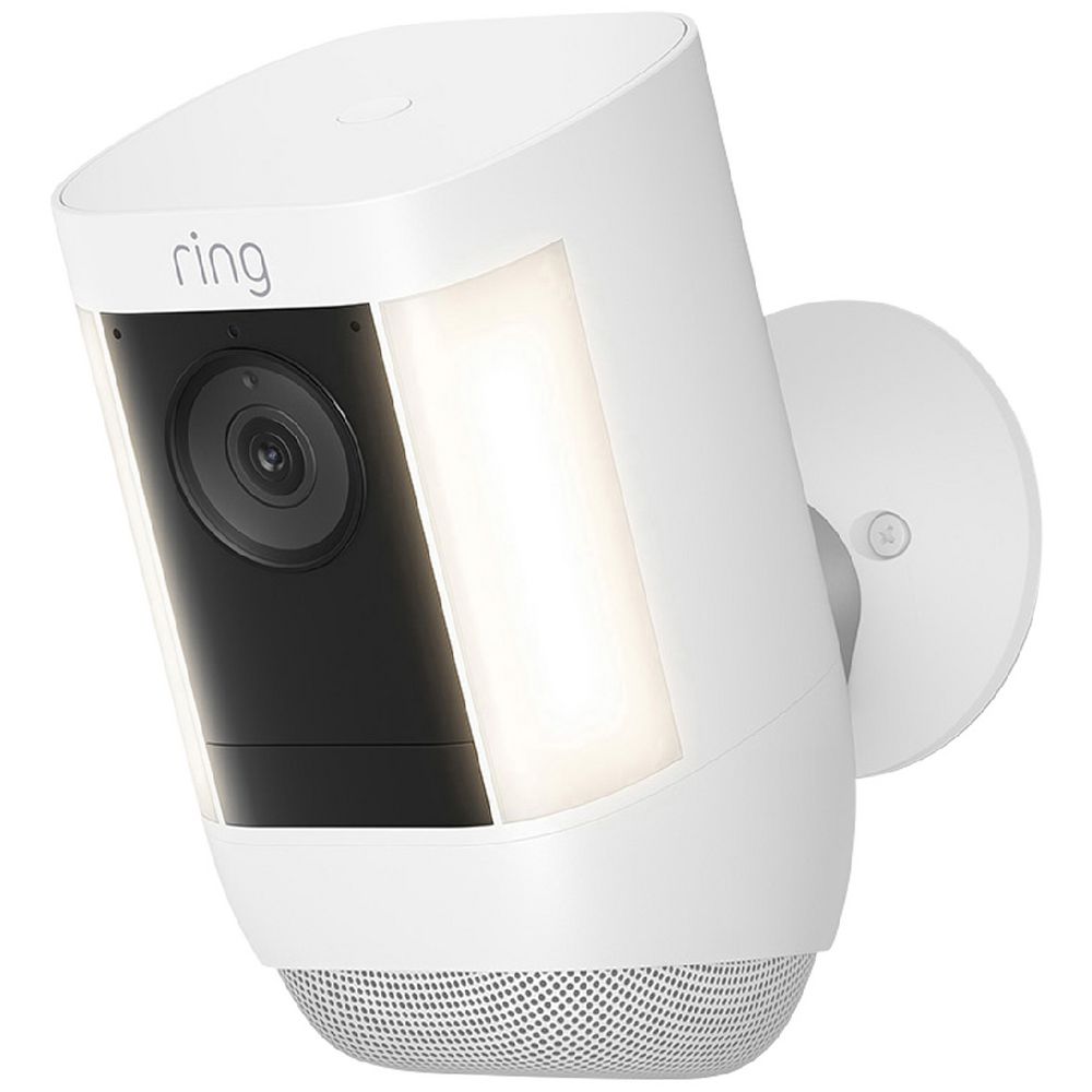 Ring Spotlight Cam Pro 2K Battery White
