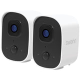 Swann Evo 2K Wireless Security Cameras 2 Pack