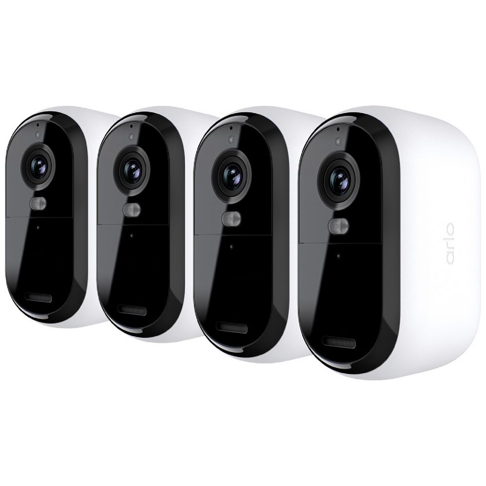 Arlo Essentials Outdoor Camera 2K Second Gen 4 Pack