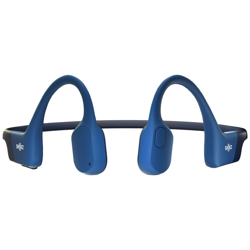 Shokz OpenRun Wireless Bluetooth Headphones Blue