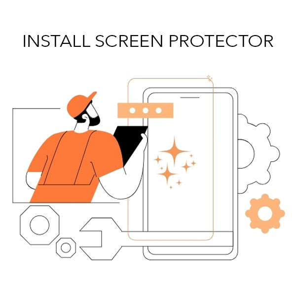 Mobile Guru Screen Protector  with Installation