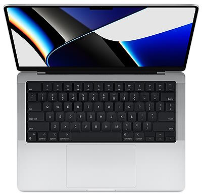 Refurbished Apple MacBook Pro 14-inch, 2021 - M1 Pro - 1TB SSD, 16GB RMA, 10-core GPU-Silver