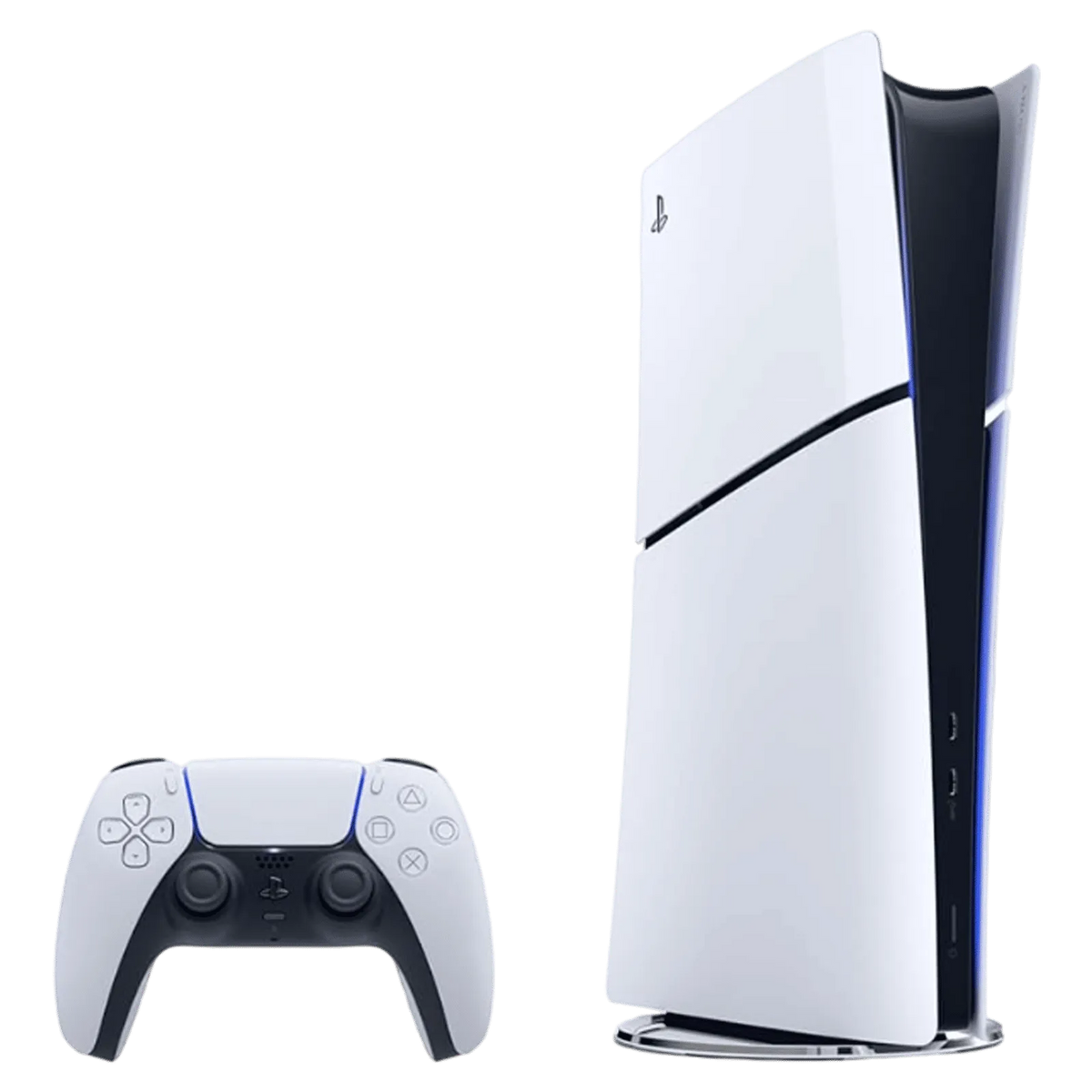 Sony PlayStation 5 Slim Digital Edition Console With Dual Sense Wireless Controller -( Refurbished )