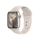 Apple Watch Series 9 ( GPS + Cellular 41MM ) -  Starlight Aluminum With Starlight  Sport Band