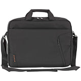 J.Burrows 15.6" Laptop Bag with External Zip Pocket Black - As New Open Box