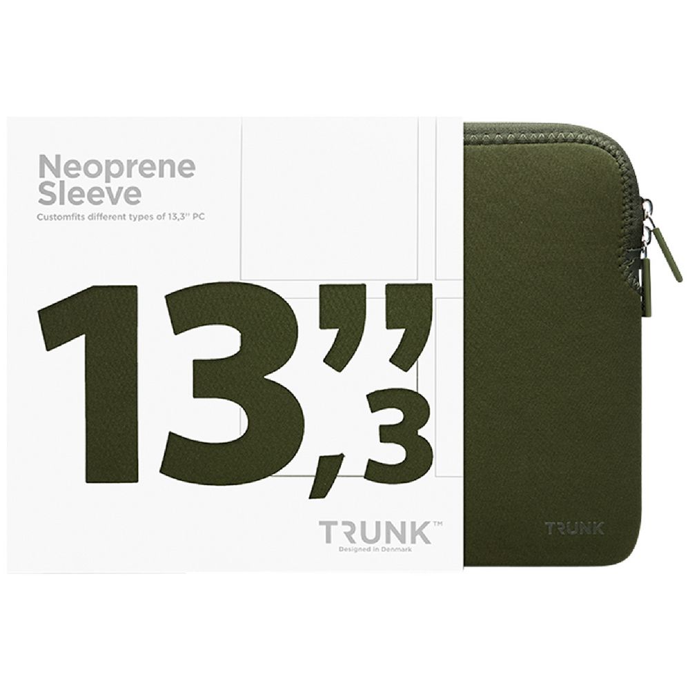TRUNK Neoprene Laptop Sleeve 13.3" Olive