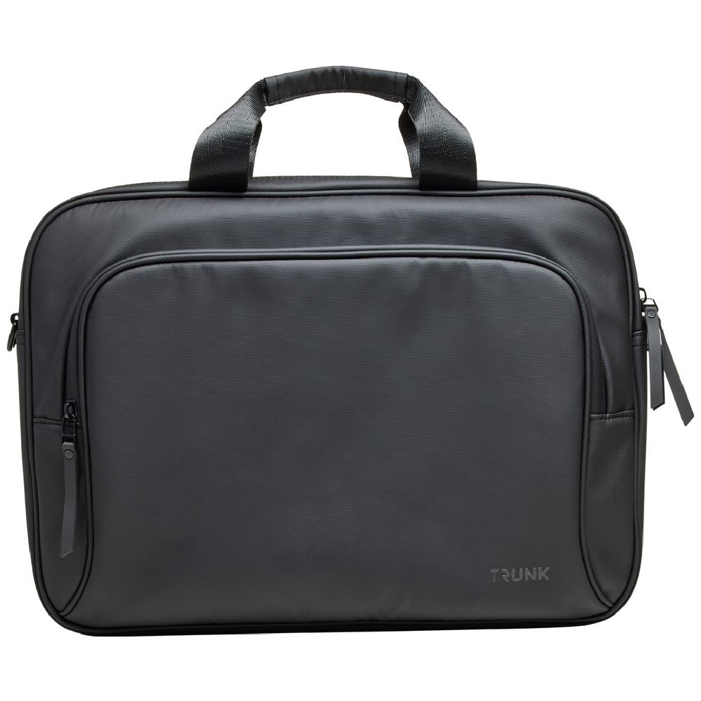 Trunk Water Resistant Laptop Bag Jet Black