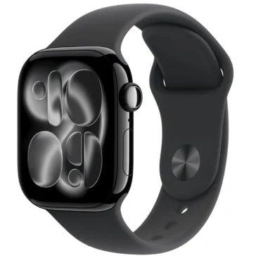 Refurbished Apple Watch Series 11 - GPS  46MM -  Jet Black Aluminum With Black Sport Band